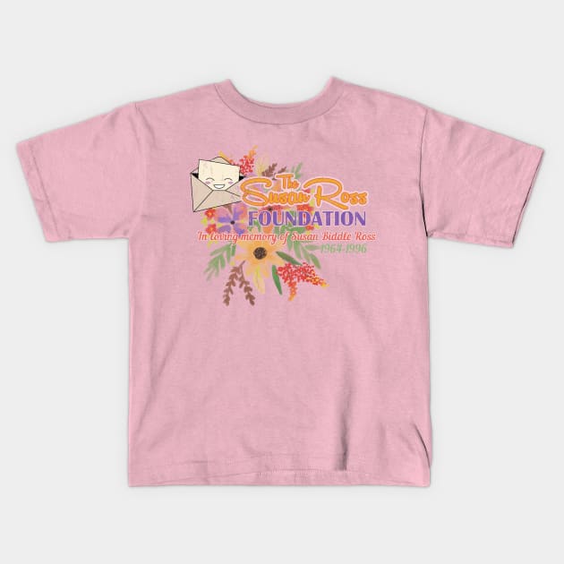 The Susan Ross Foundation, distressed Kids T-Shirt by MonkeyKing